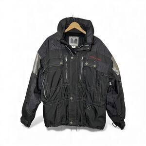 Couloir Men’s Ski Snowboard Jacket Black Size 46 Insulated Winter Coat Vintage
